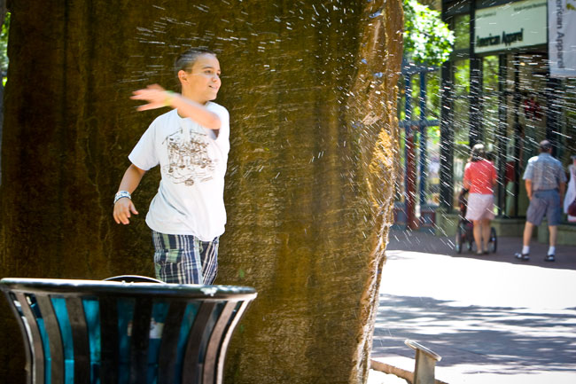 Boy with Water