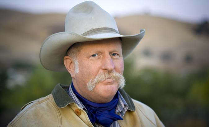 Real Cowboy - I love this portrait of masculine certainty. This rancher posed for the “No on Measure A” campaign. The measure threatened his cattle business in a land grab. It was defeated.