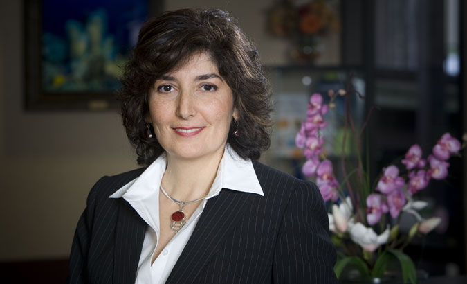 Dr. Alborzio - Dr. Alborzio modernized her dental operations and wanted to capture the new look and feel. The environmental portrait was new to her.